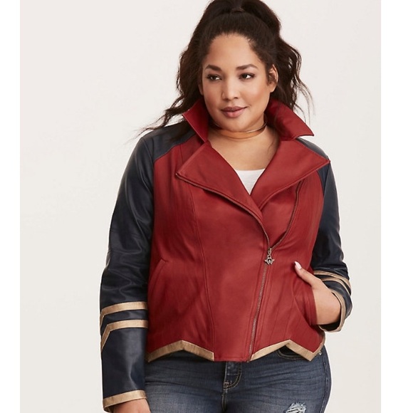 Torrid wonder woman jacket Clearance